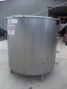 Others 300 Gallon Type 316 Stainless Steel Jacketed Tank