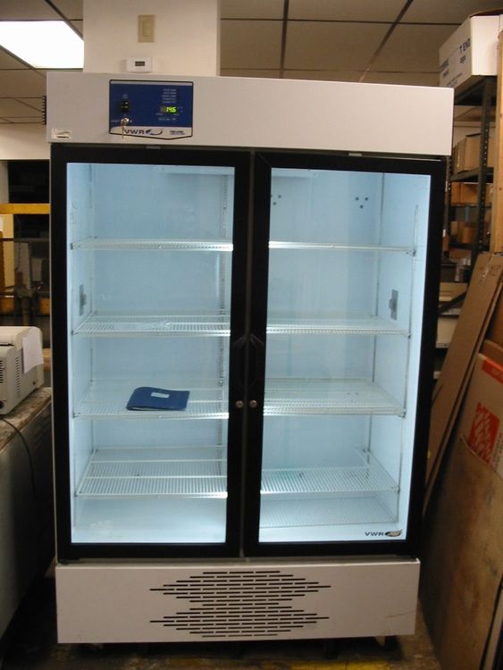 VWR GDM49 2-door chromatography refrigerator