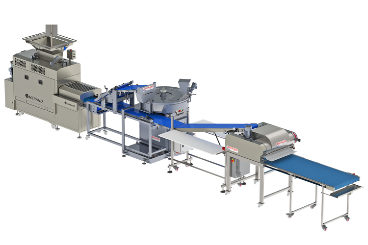 Merand 2025 RheoPan automatic line