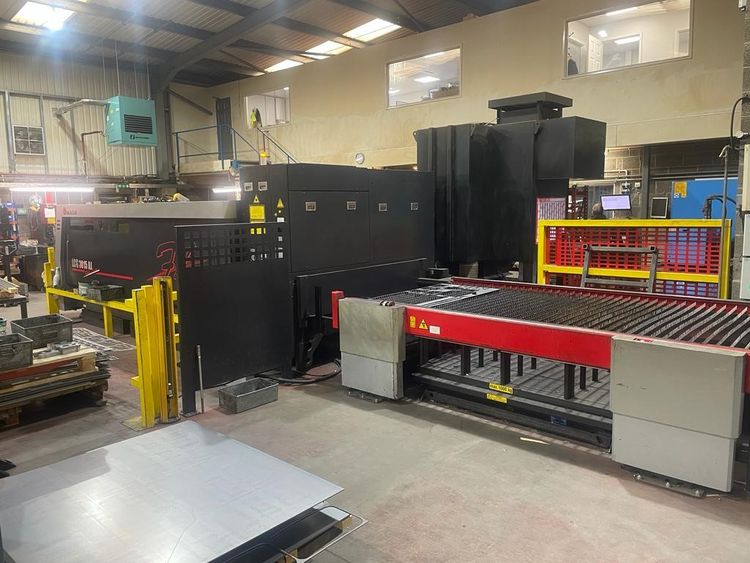 Amada LCG AJ 3015 2kw Fiber Laser with LST3015 CNC Control