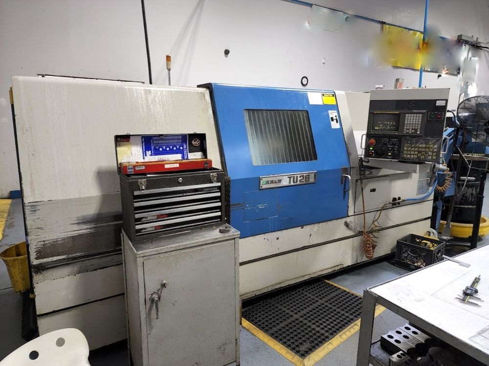 Ikegai Fanuc 18t Cnc 4000 Rpm Tu26l 2 Axis