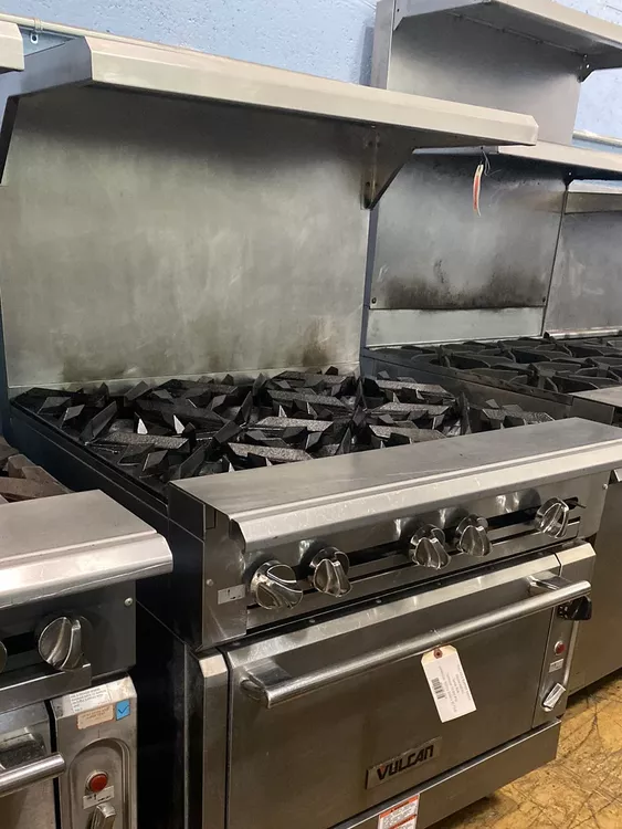 Vulcan V6B36S, 6 BURNER RANGE