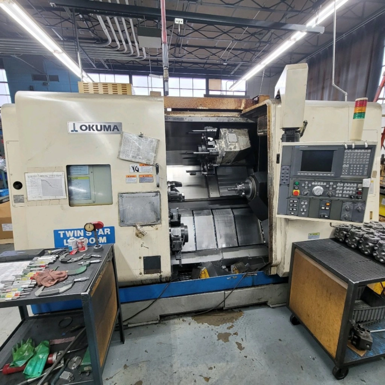 Okuma OKUMA OSP E100L CNC CONTROL 3800 RPM TWIN STAR LT300M 2 Axis