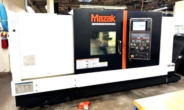 Mazak MAZATROL MATRIX 2 CNC CONTROL 2500 RPM Quick Turn Nexus 400II Lathe 2 Axis