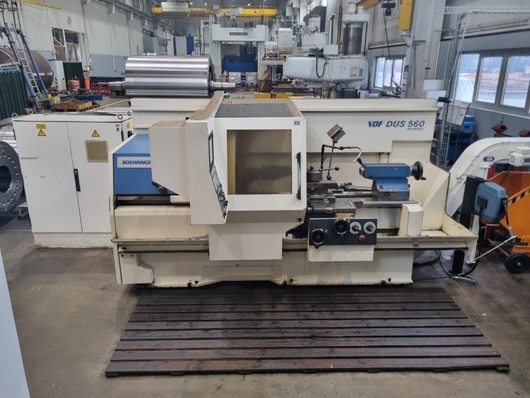 VDF Boehringer Sinumerik 850 2500 rpm DUS 560 RETROFIT 2 Axis