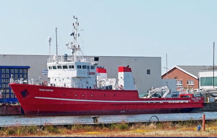 TEAM PORTER Gross tonnage 550