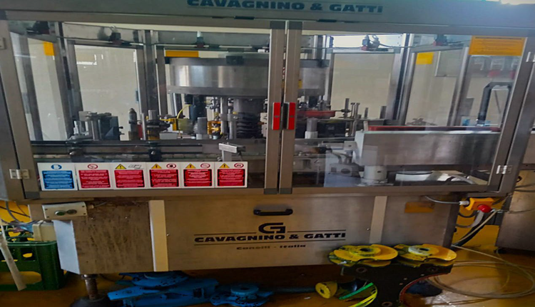 Cavagnino & Gatti CG 80 Labelling Machine
