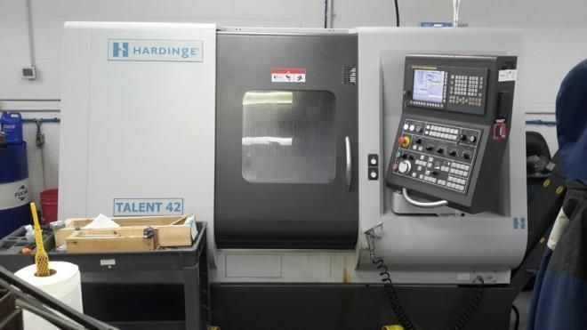 Hardinge Fanuc 0i-TF CNC Control 6,000 rpm Talent 42MSY - Lathes (3-Axis or More) 4 Axis