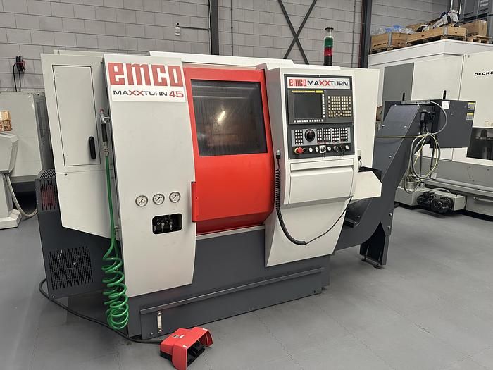 Emco FANUC Series 31i-MODEL B 6300 rpm MAXXTURN 45 SMY 2 Axis