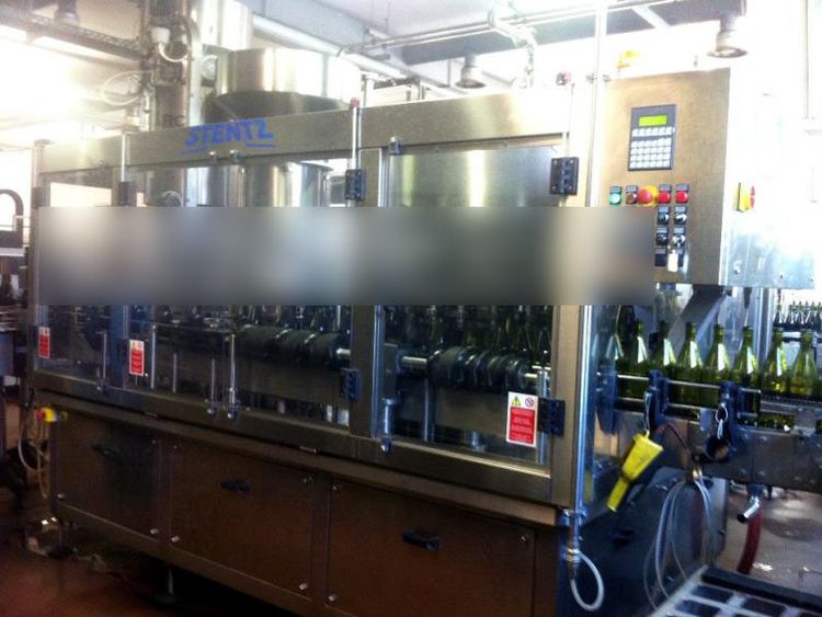 Krones COMPLETE GLASS LINE FOR WINE PLANT