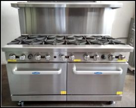 10-Burner Range
