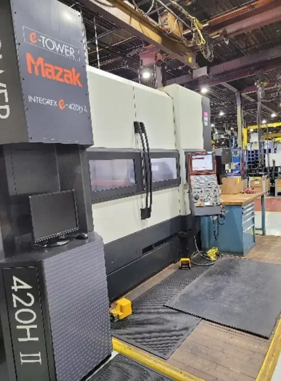 Mazak MAZATROL MATRIX CNC 4000 RPM INTEGREX e420II-HS 5 Axis