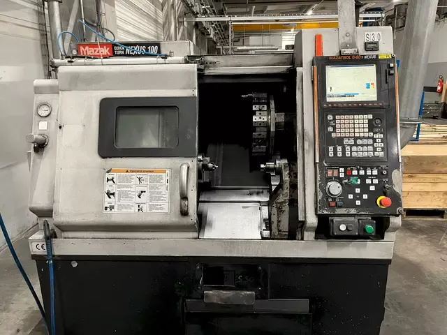 Mazak CNC Control 6000 1/MIN Quick Turn Nexus 100 2 Axis