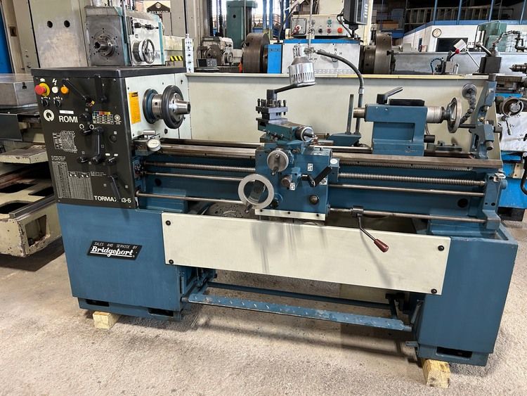 Bridgeport Engine Lathe 2500 RPM ROMI TORMAX 13-5