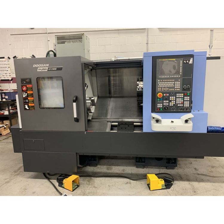 Doosan Fanuc Oi-T Control 3500 Rpm Puma GT 2600 2 Axis