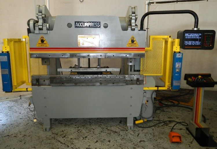 Accurpress 7606 2AXIS CNC HYDRAULIC PRESS BRAKE 60 Tons