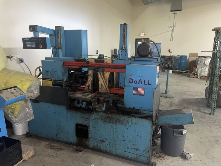 DoAll C-330NC Bandsaw Programmable control