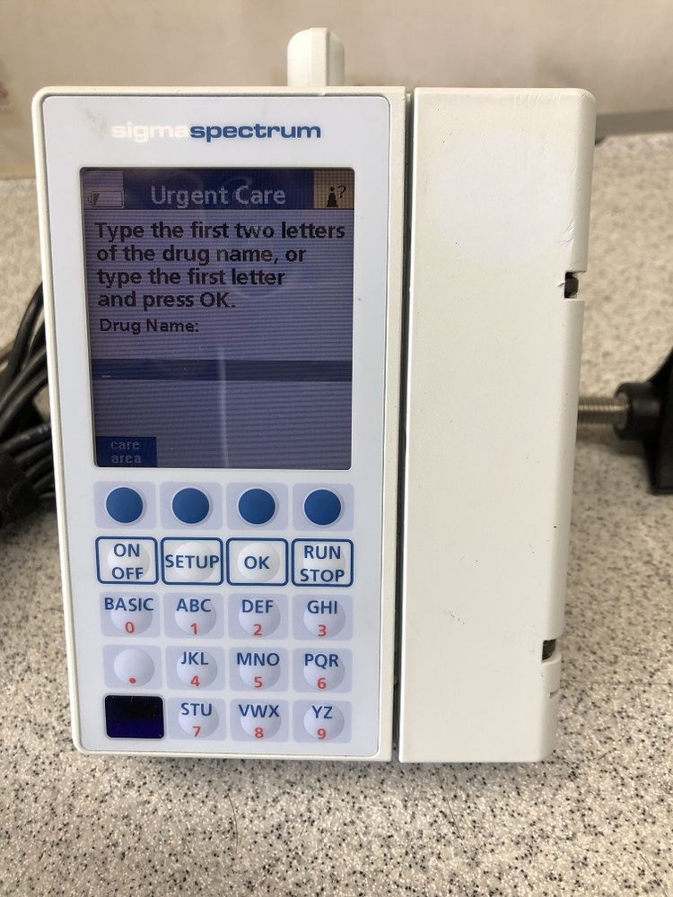 Sigma Spectrum Infusion Pump