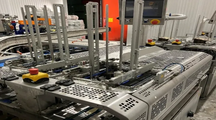 Jasa PGS 2100 + SOM-2000 double lane sleeving machine