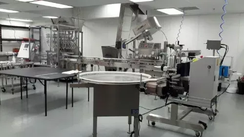 Accutek AVF 10 Bottle Liquid Filling Line