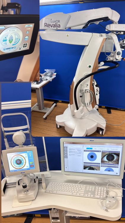 Alcon LuxOR® Revalia LX3 + VERION Advanced ophthalmic surgical microscope