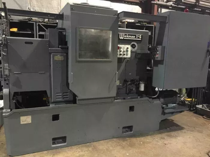 Wickman multi-spindle automatic lathe Variable Speed 1" X 6