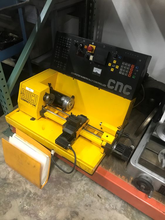 Emco CNC Control 3200 RPM COMPACT 5 CNC BENCH LATHE 5" x 13" 2 Axis