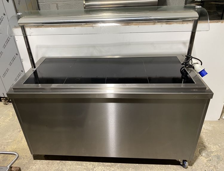 Ceramic Heated Servery with Hot Cupoboard