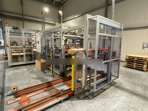 AND Y OR 60ET1200-P-SF DUAL PALLETISER AND TRAY FORMER