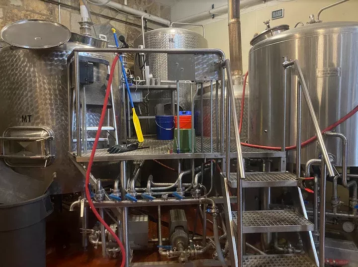 15bbl Steam Brewhouse, 3 Vessels + HLT
