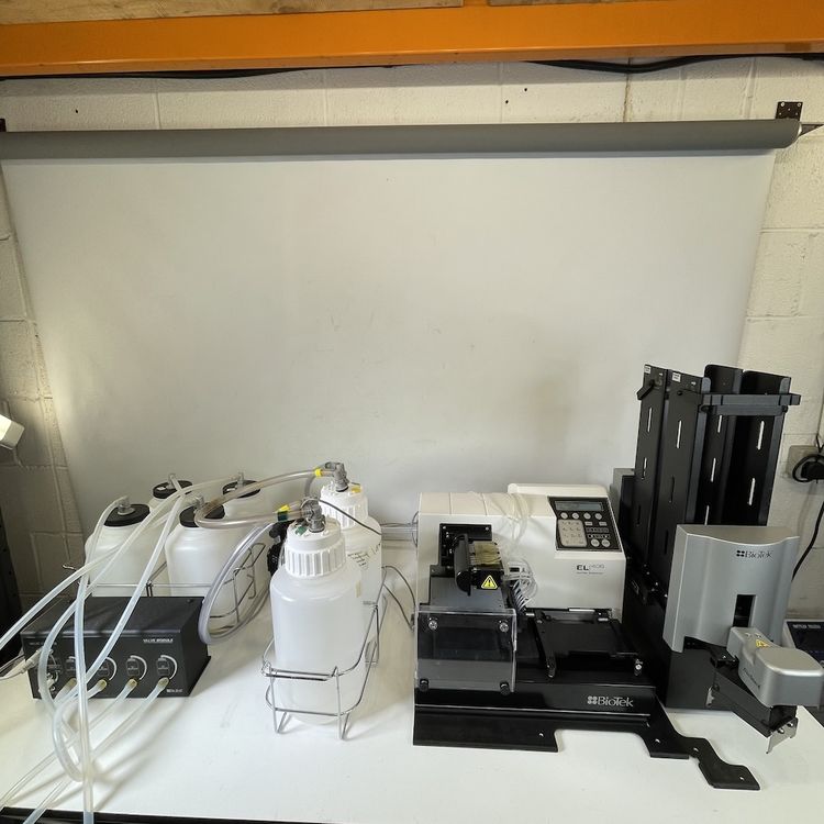 BioTek EL406  Microplate Washer Dispenser + BioStack + LHC Software System