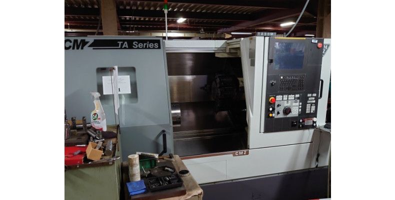 CMZ Fanuc Series 32i Model B 3500 Rpm TA 30 M 2 Axis