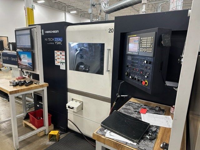 Hwacheon CNC Control 5000 RPM HI - TECH 230AL YSMC CNC MULTI TASKING CENTER 5 Axis