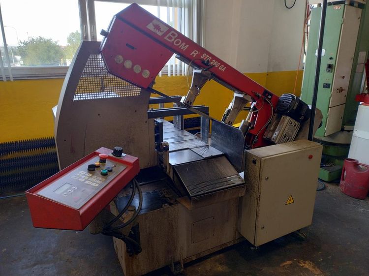 Bomar STG 260 GA sawing machine Semi Automatic