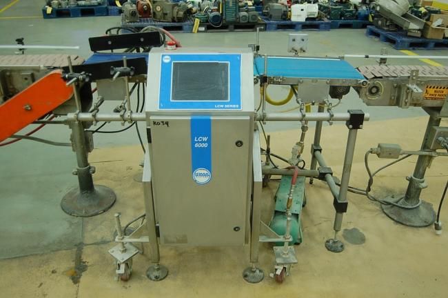 Loma LCW-6000 3-Belt Check Weigher