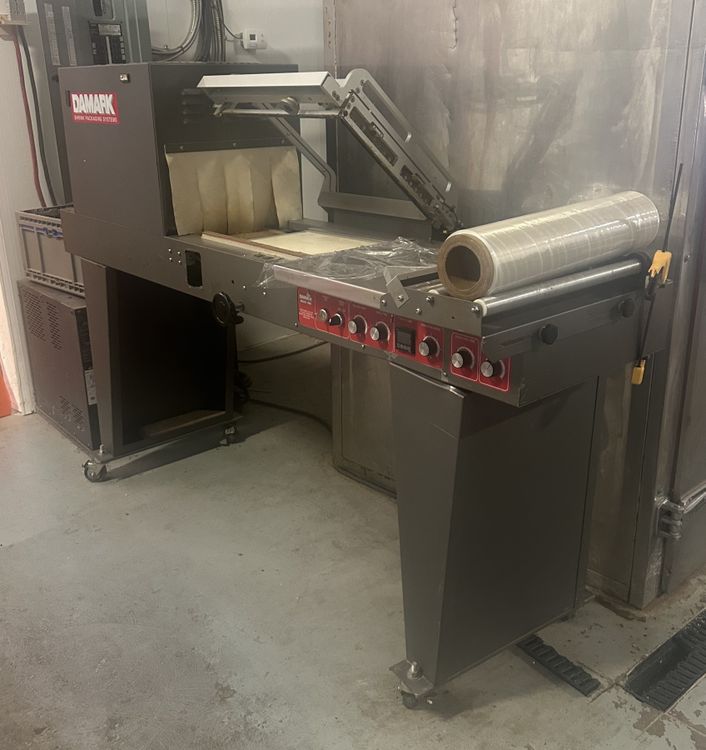 Damark Maxipak MP3 Semi-Auto L-Bar Sealer Heat Tunnel Combo