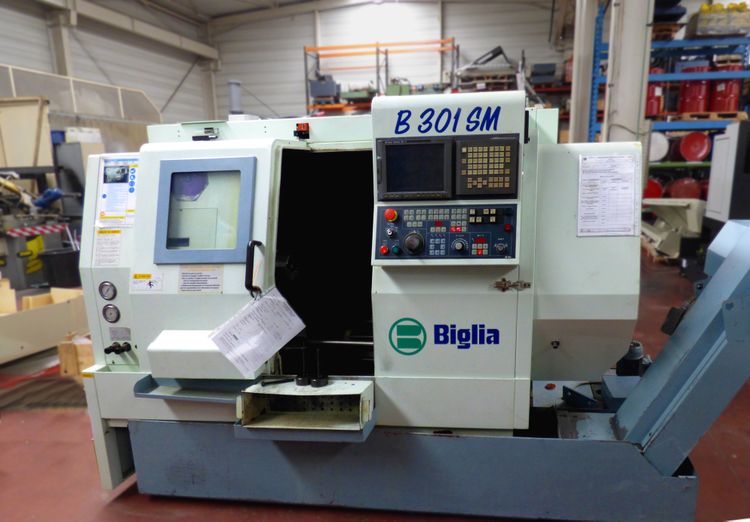 Biglia FANUC Series 18i-T 4000 RPM B 301/SM 3 Axis