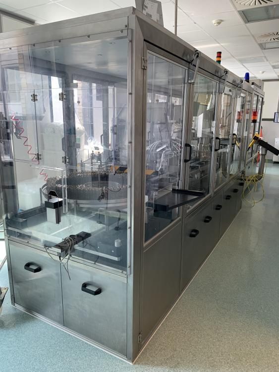 B&S FVF5060, Filling/ closing machine for vials