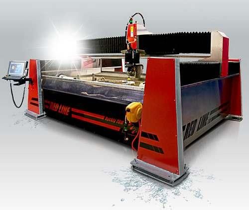 Fast Tom Red Line Water Beam CNC Control