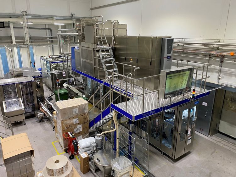 Tetra Pak A3 flex , ACHX30 Aseptic  carton filling and packaging line