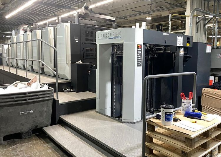 Komori Lithrone GL 640+CX 720x1030 mm