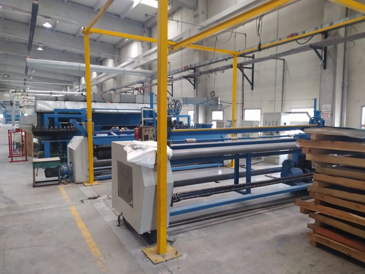Biaxial/Uniaxial Geogrid production line