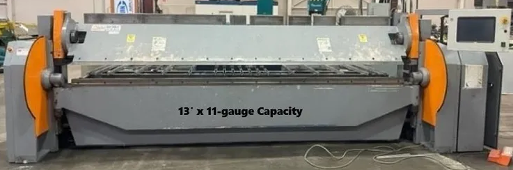 Roper Whitney AB1311KO Bending length: 159.4 in