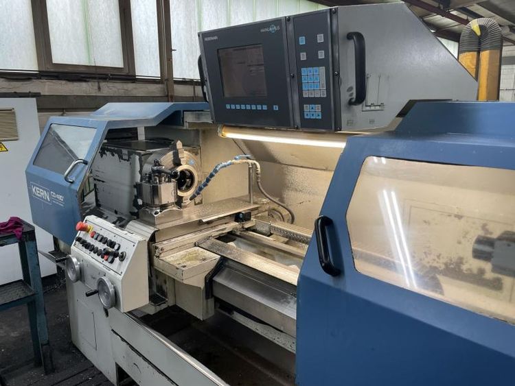 DMT Kern HEIDENHAIN Manual Plus 3000 RPM Drehtechnik CD 480 2 Axis