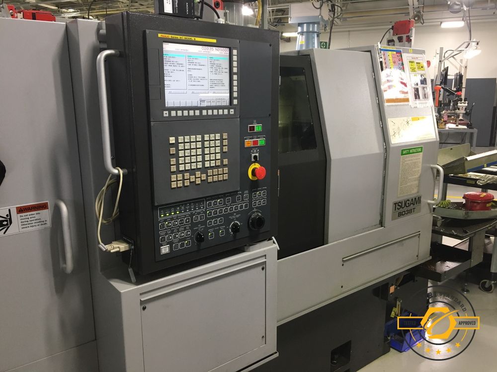 Tsugami FANUC SERIES 31I MODEL B 5000 RPM BO38T