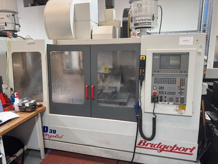 Bridgeport VMC800/30 Digital 3 Axis