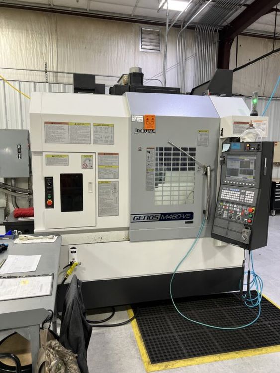 2 Okuma OSP P 15,000 rpm Genos MC 460 VE 3 Axis