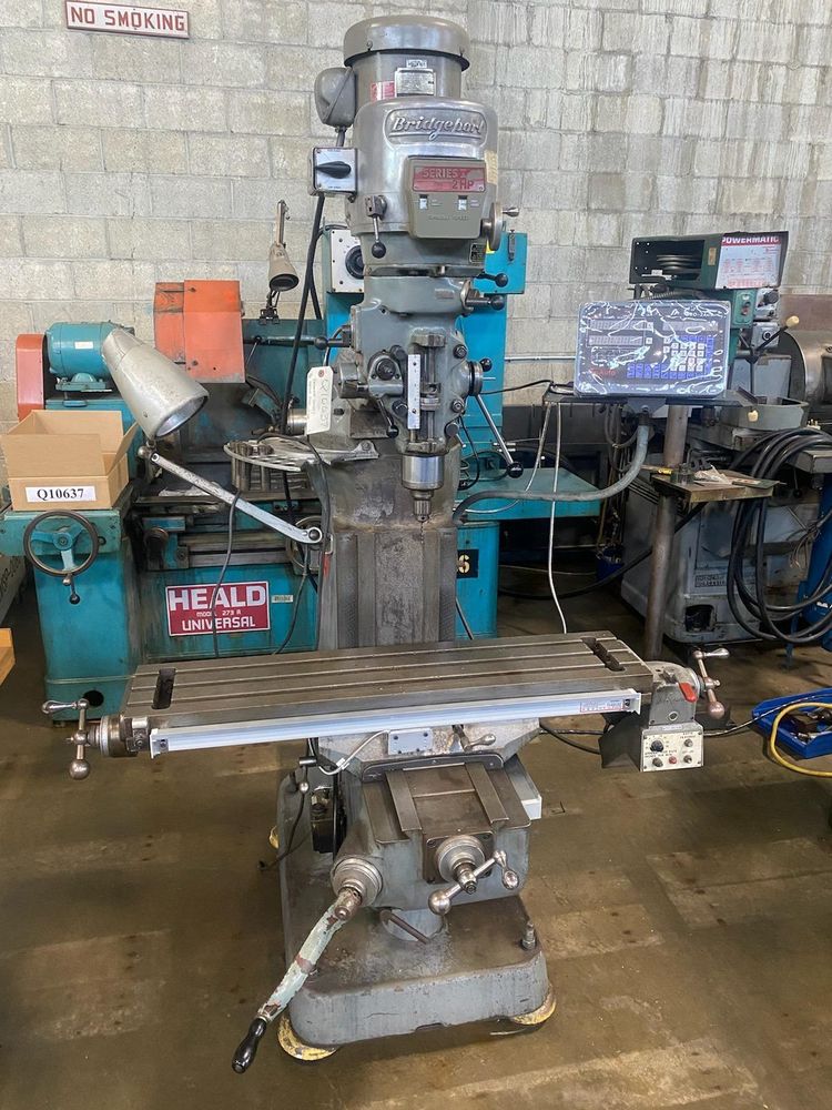 Bridgeport SERIES 1 VERTICAL KNEE MILL 4200 RPM