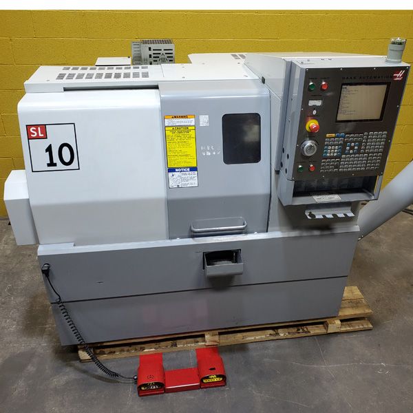 Haas Haas CNC Control 6000 RPM SL-10T 2-Axis CNC Lathe 2 Axis