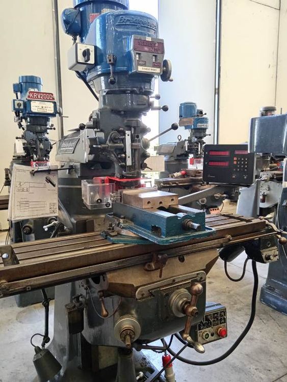 Bridgeport BR 2J DRO Vertical 3750 rpm